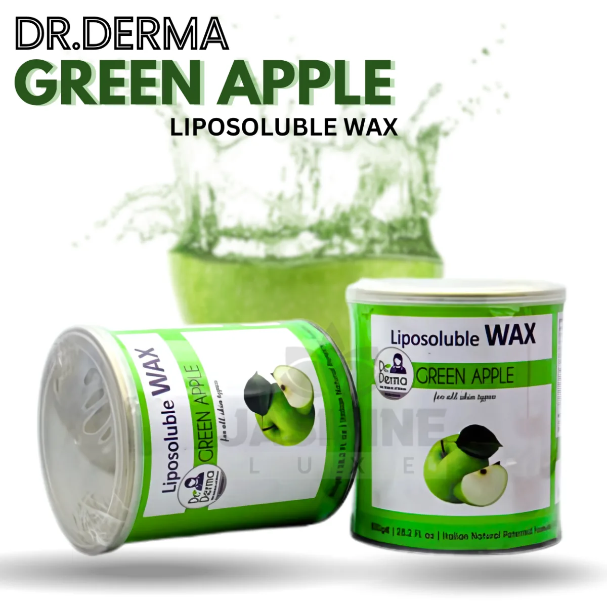 DR.DERMA GREEN APPLE LIPOSOLUBLE WAX 800 GM 