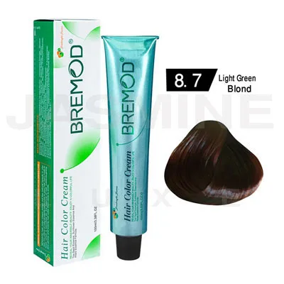 Hair Color Cream 8.7 Light Green Blond 100 ML