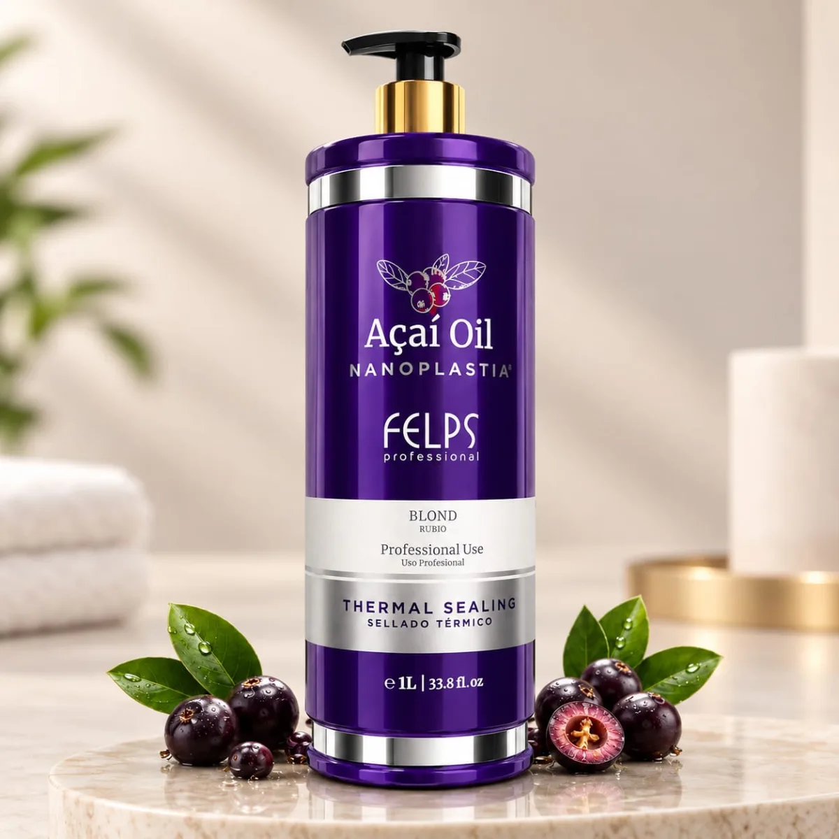FELPS Açaí Oil Thermal Sealing Blond 1Liter