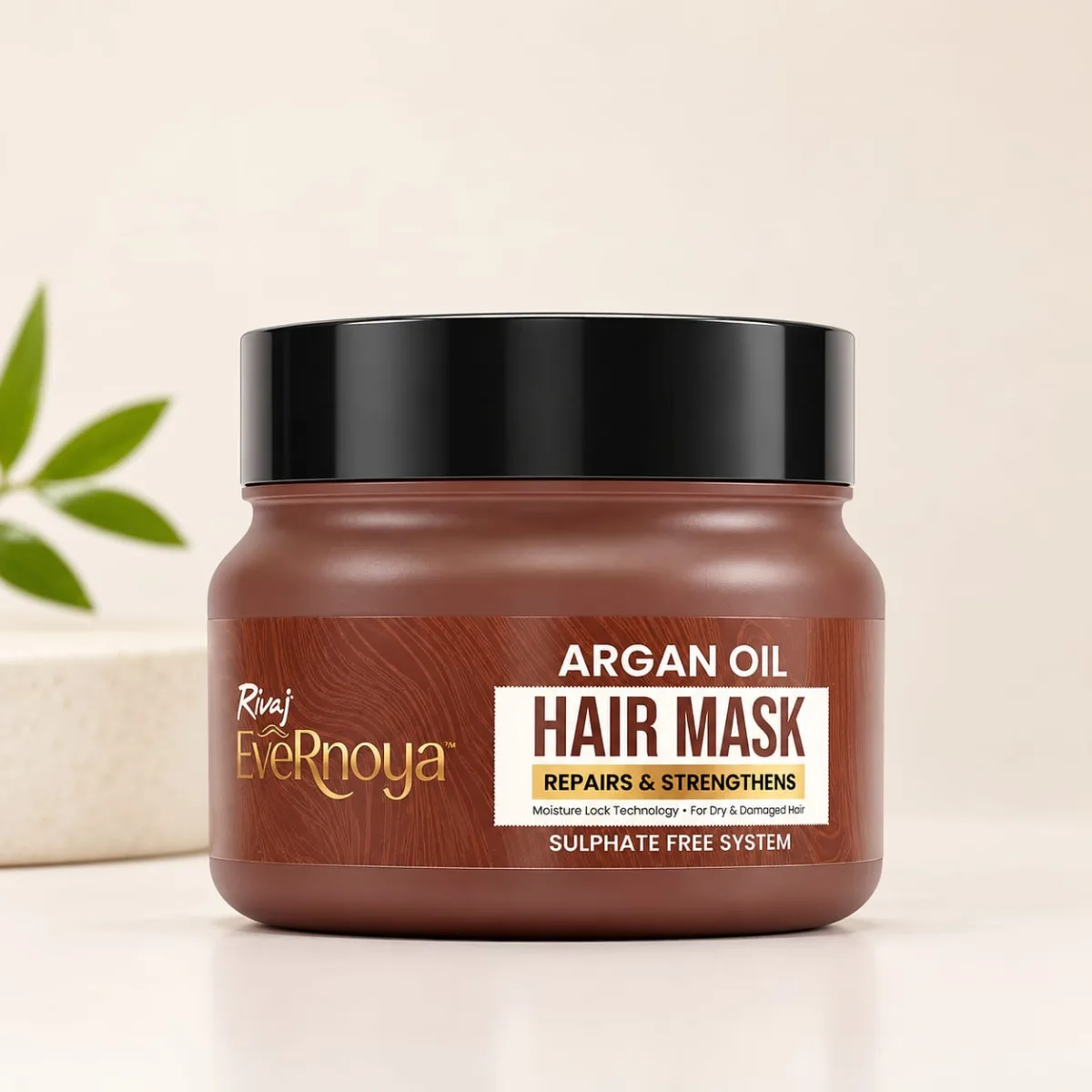 Rivaj Evernoya Argan Oil Sulphate-Free Hair Mask 320g