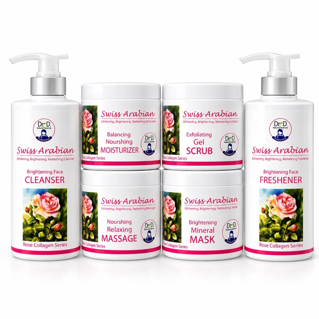 Swiss Arabian Rose Collagen Facial Kit 500g