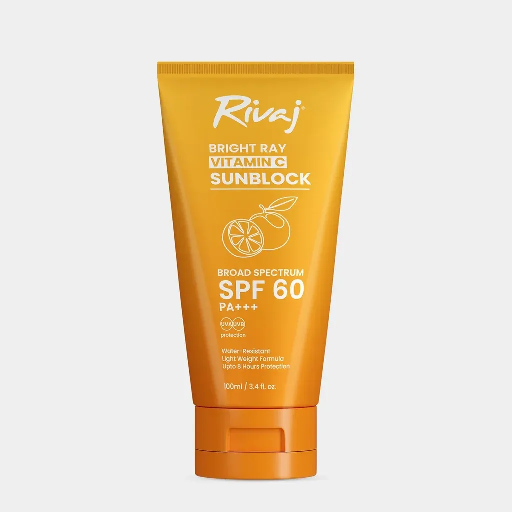 Rivaj SPF60 Vitamin C Sunblock 100ML