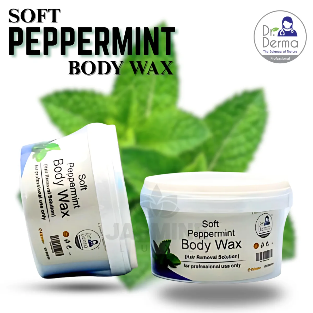 DR.DERMA SOFT PEPPERMINT BODY WAX 450 GM