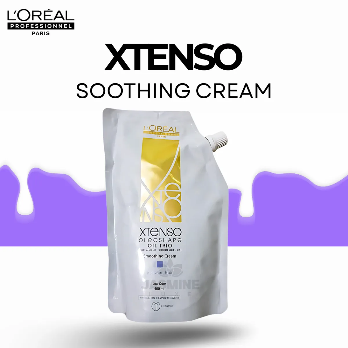LOREAL XTENSO PURPLE SOOTHING CREAM 400 ML 