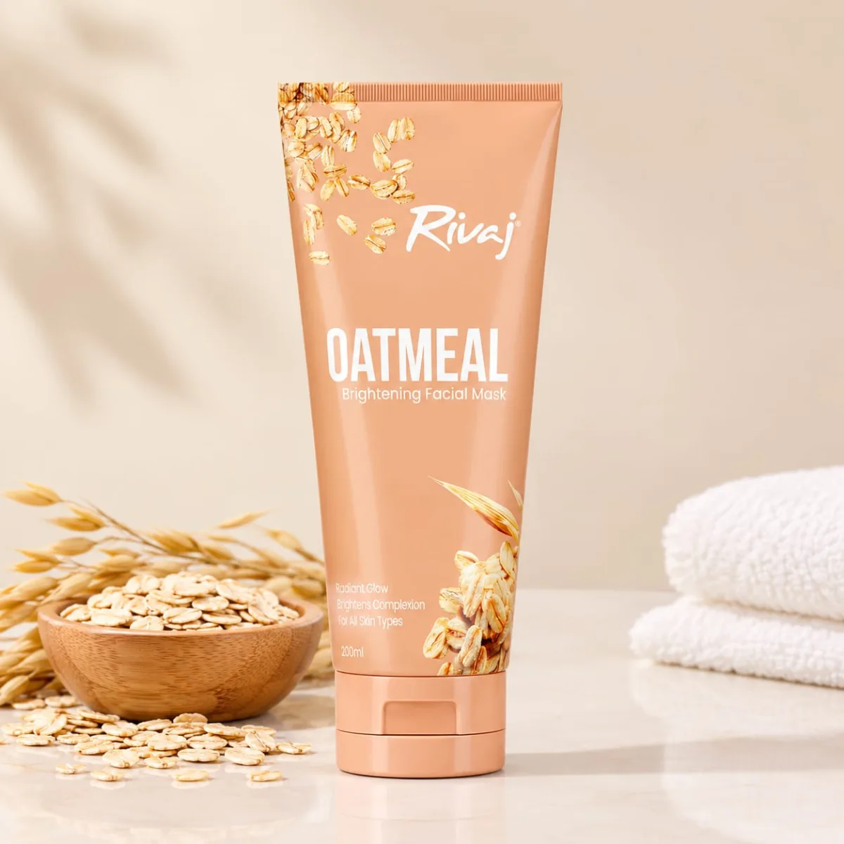 Rivaj Oatmeal Facial Mask 200 ML