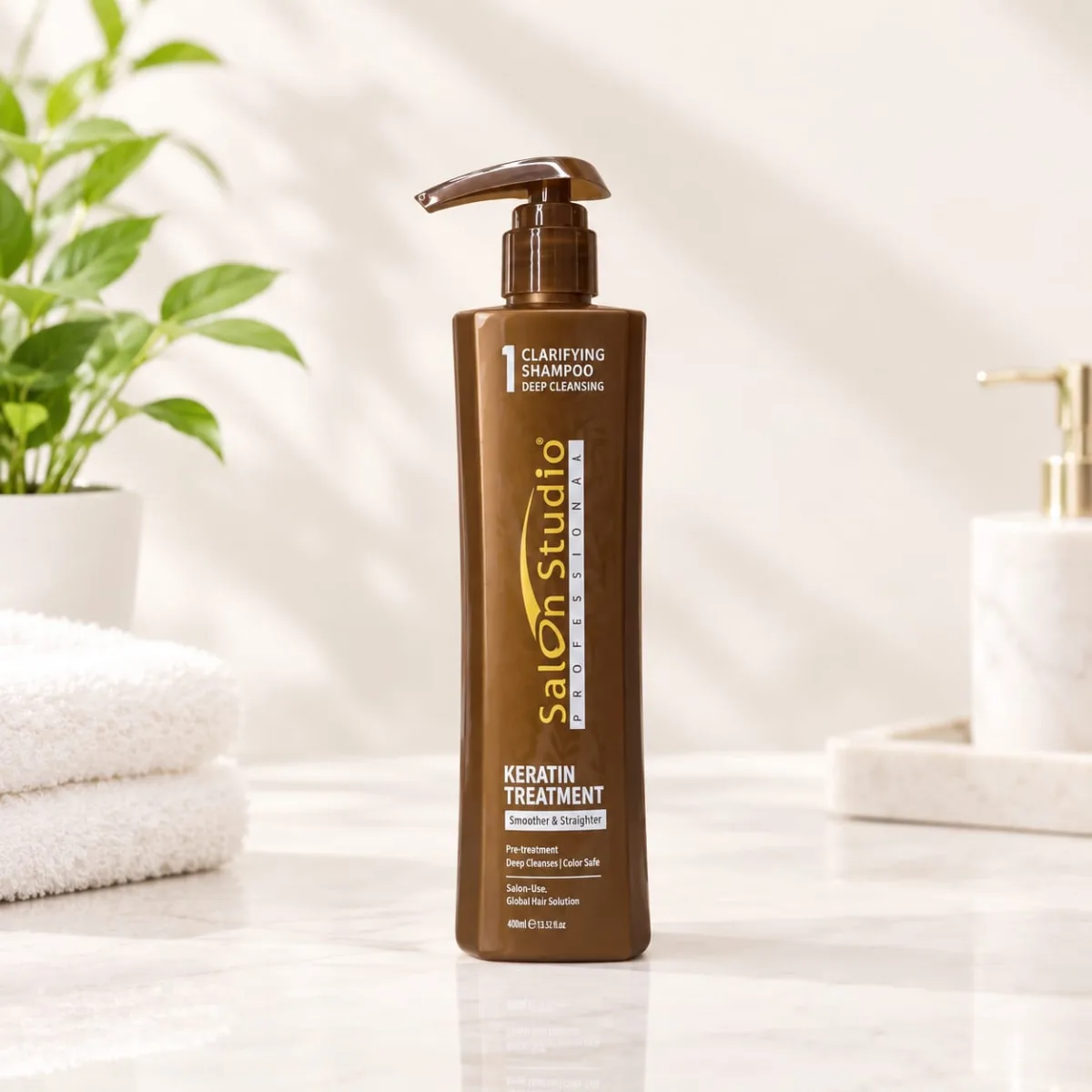 Salon Studio Keratin Treatment Step 1