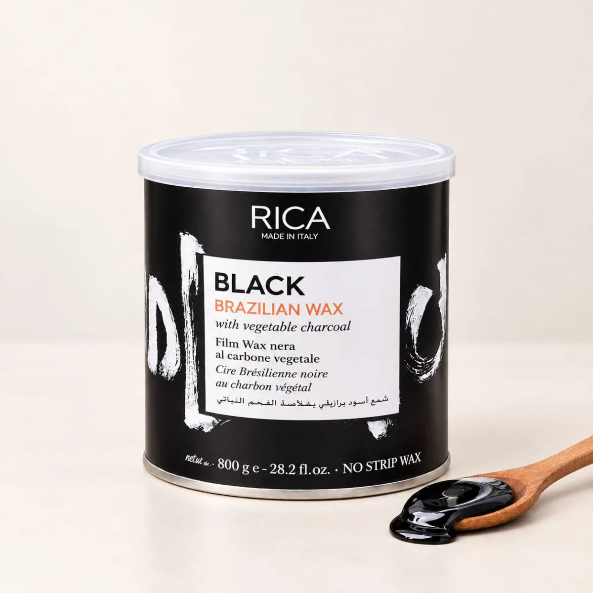 Rica Brazilian Wax Black