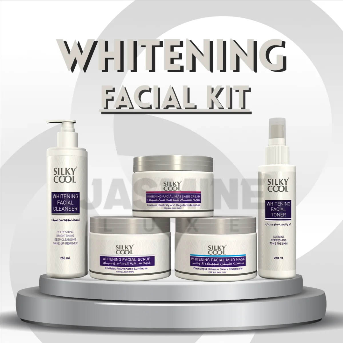 SILKY COOL WHITENING FACIAL RANGE 