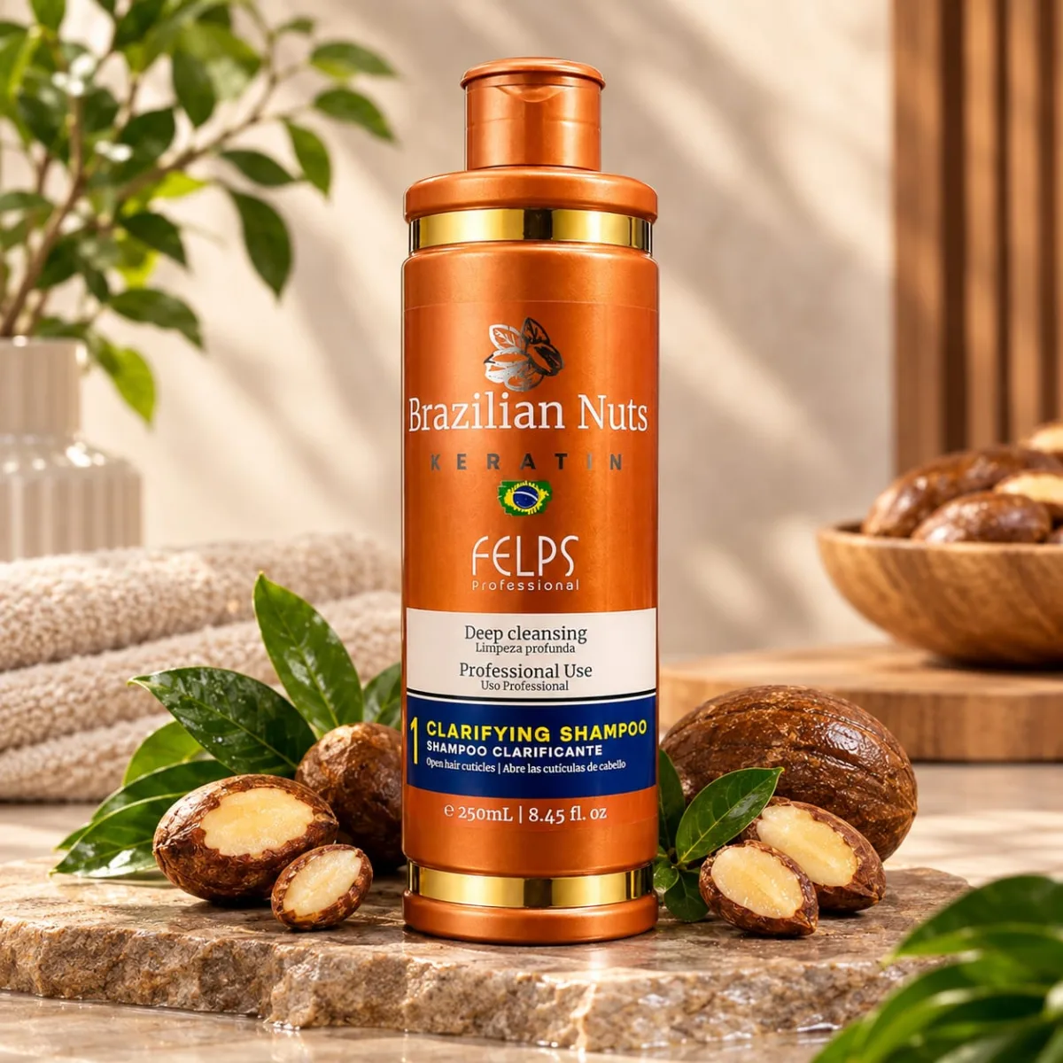 Felps Brazilian Nuts Shampoo Step1
