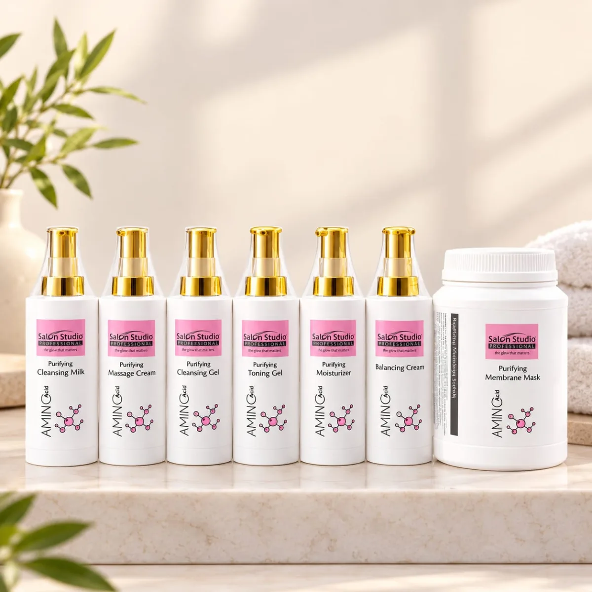 Salon Studio Amino Acid Facial Kit 