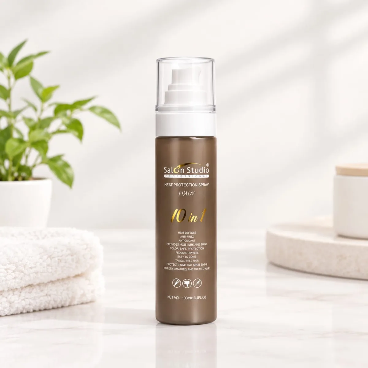 Salon Studio 10in 1 Heat Protection Spray 100 ML