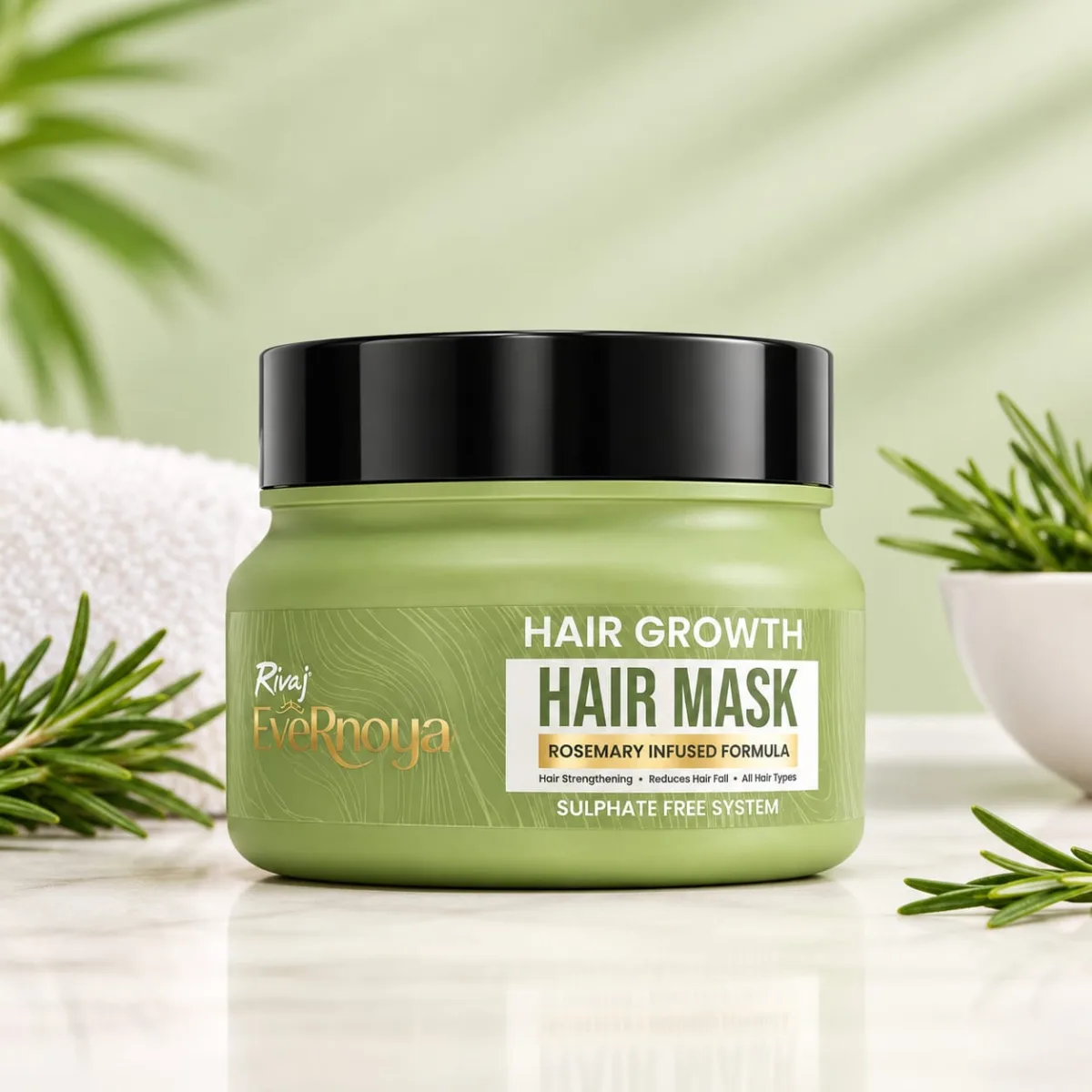 Rivaj Evernoya Rosemary Sulphate-Free Hair Mask 320g