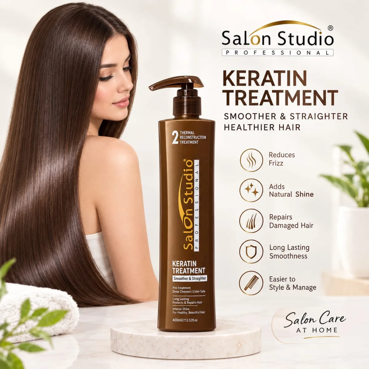 Salon Studio Keratin Treatment Step 2