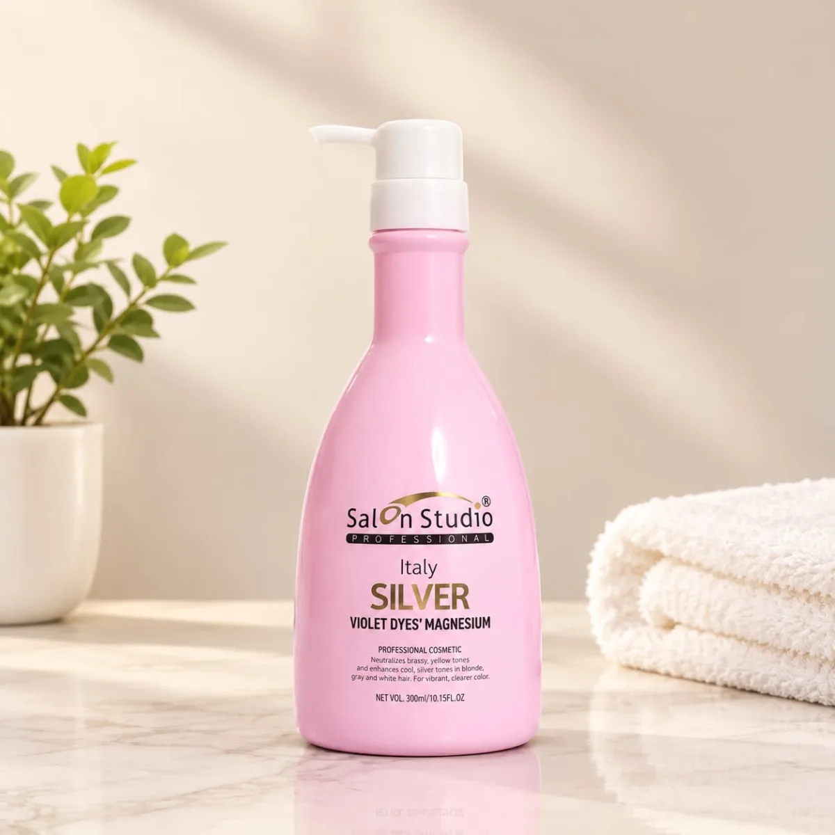 Salon Studio Silver Shampoo 300ML
