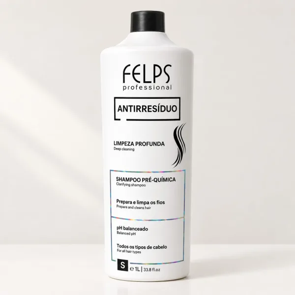 FELPS Professional Antirresíduo Deep Cleansing Clarifying Shampoo 1Liter