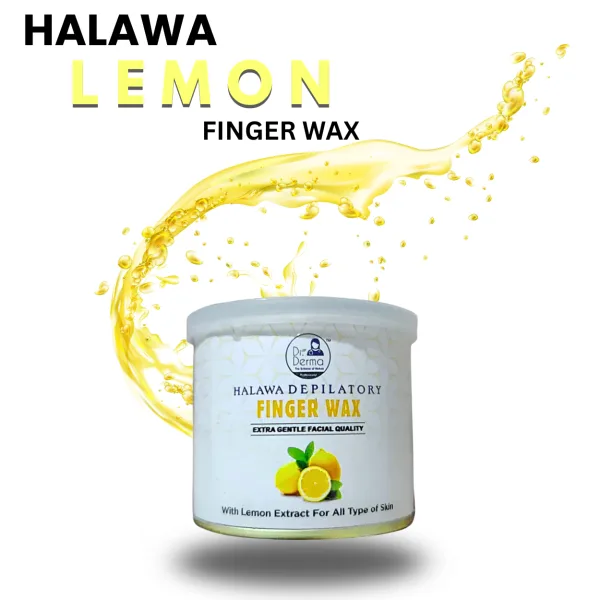 DR.DERMA HALAWA CHOCOLATE FINGER WAX 175 GM 
