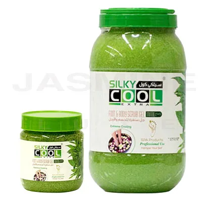 Silky Cool Foot & Body Scrub Gel (Mint)