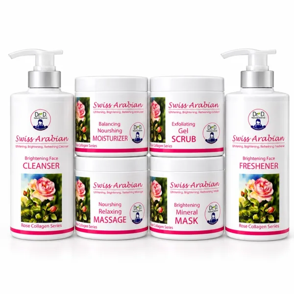 Swiss Arabian Rose Collagen Facial Kit 500g