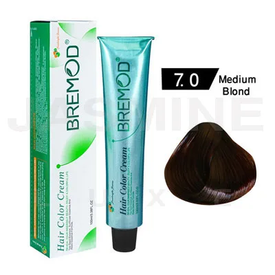 Bremod Hair Color Cream 7.0 Medium Blond 100 ML
