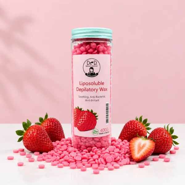 Dr Derma Liposoluble Depilatory Strawberry Wax 400g
