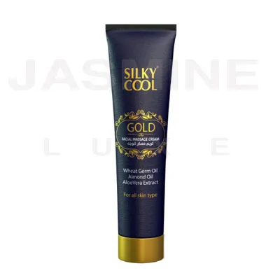 Silky Cool Gold Facial Massage Cream 140 ML