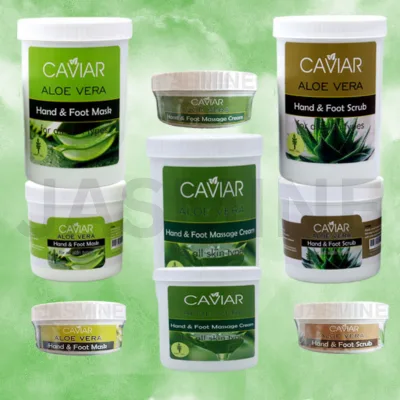 CAVIAR ALO VERA HAND & AND FOOT KIT.