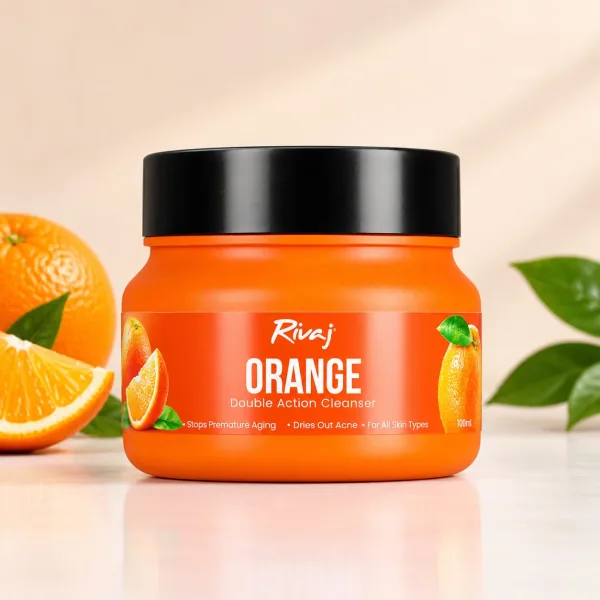 Rivaj Orange Double Action Cleanser 400ML