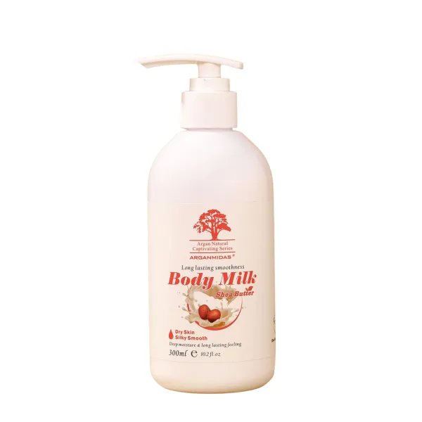 ARGANMIDAS SHEA BUTTER BODY MILK 300ML