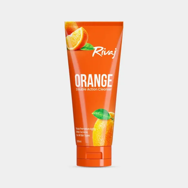 Rivaj Orange Double Action Cleanser 200ML