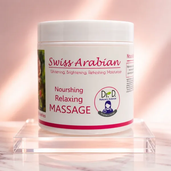 Swiss Arabian Nourishing Relaxing Massage Cream 500g | Rose Collagen Series