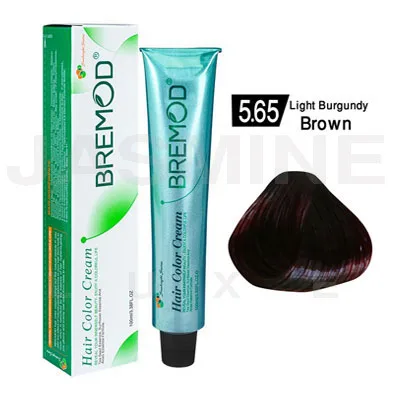 Bremod Hair Color Cream 5.65 Light Burgundy Brown 