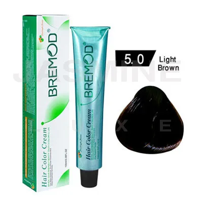 Bremod Hair Color 5.0 Light Brown 100 ML