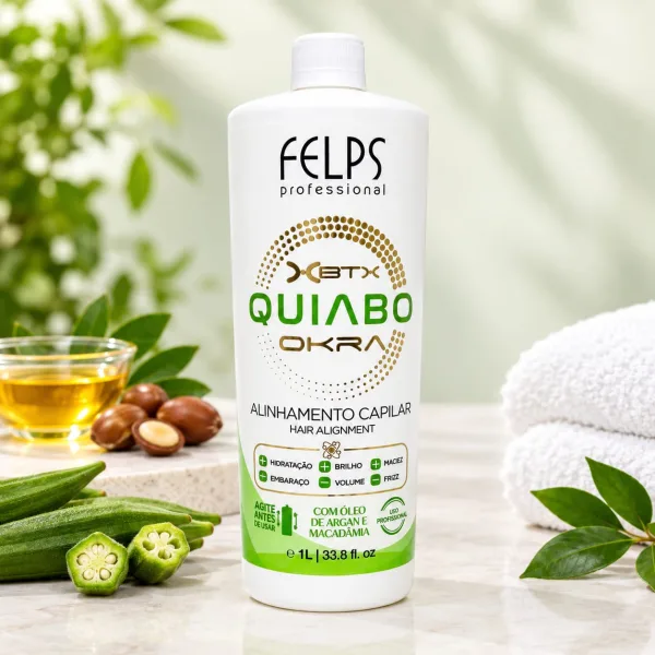 FELPS Quiabo Okra Hair Alignment Treatment 1Liter