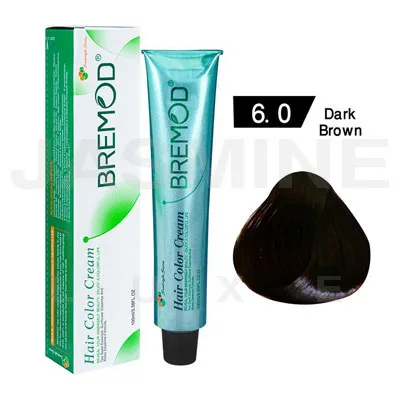 Bremod Hair Color Cream 6.0 Dark Brown 100 ML