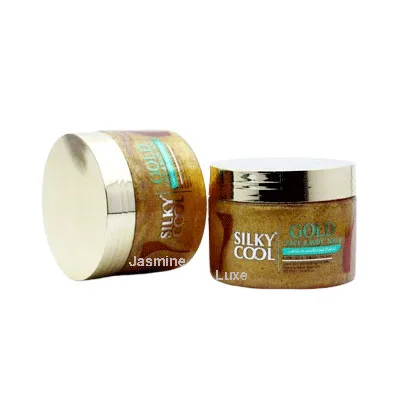 Silky Cool Face & Body Scrub Gel Gold 