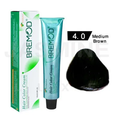 Bremod Hair Color Cream 4.0 Medium Brown 100 ML