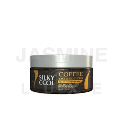 Silky Cool Coffee Face & Skin Exfoliator Scrub 200ML