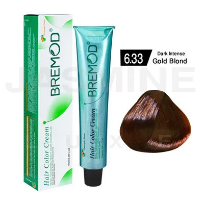 Bremod Hair Color Cream 6.33 Dark Intense Gold Blond 100 ML