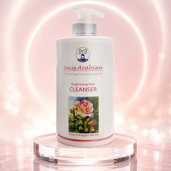 Swiss Arabian Brightening Face Cleanser | Rose Collagen Series 500ML